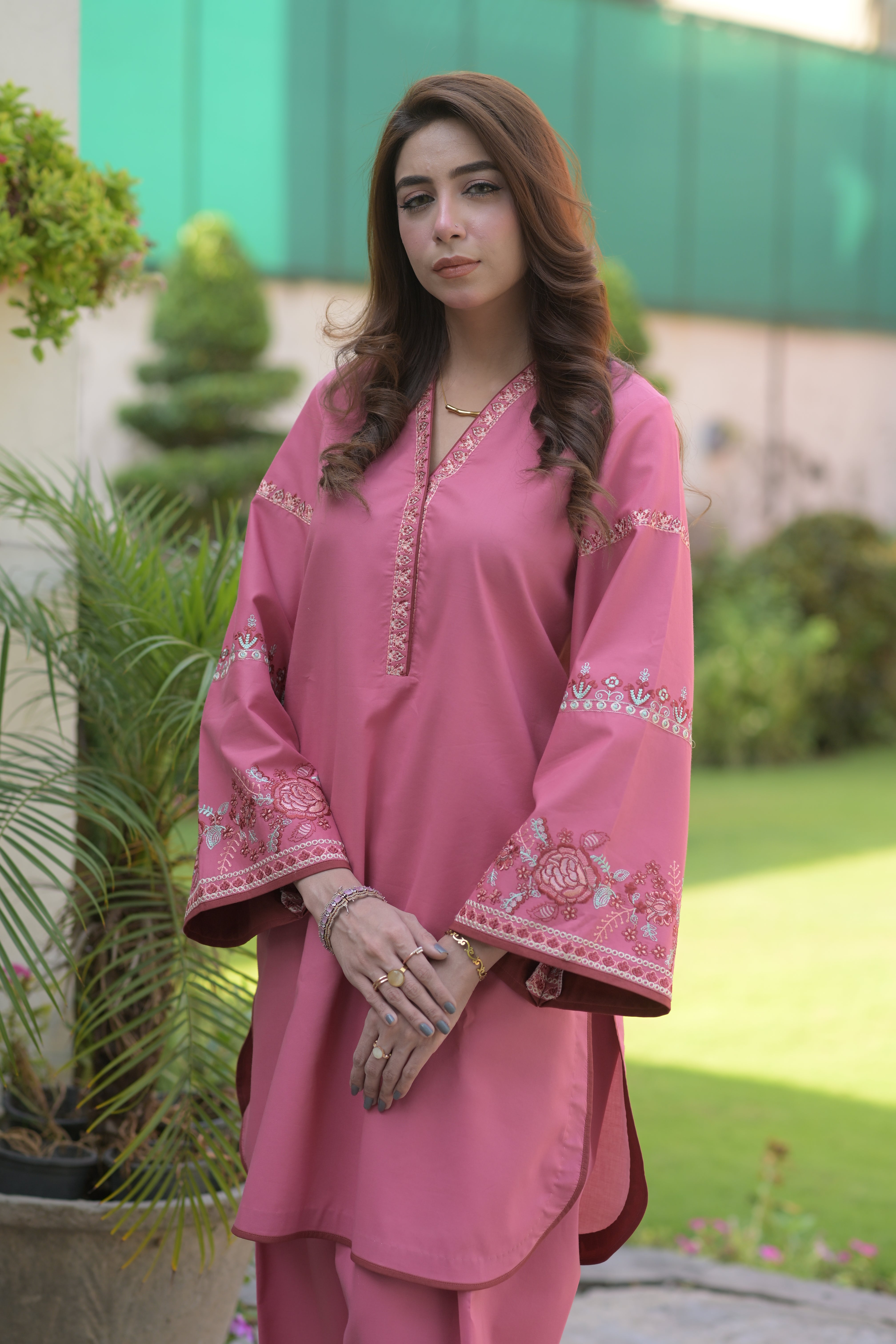 Miraal Bloom – Embroidered Co-ord Set
