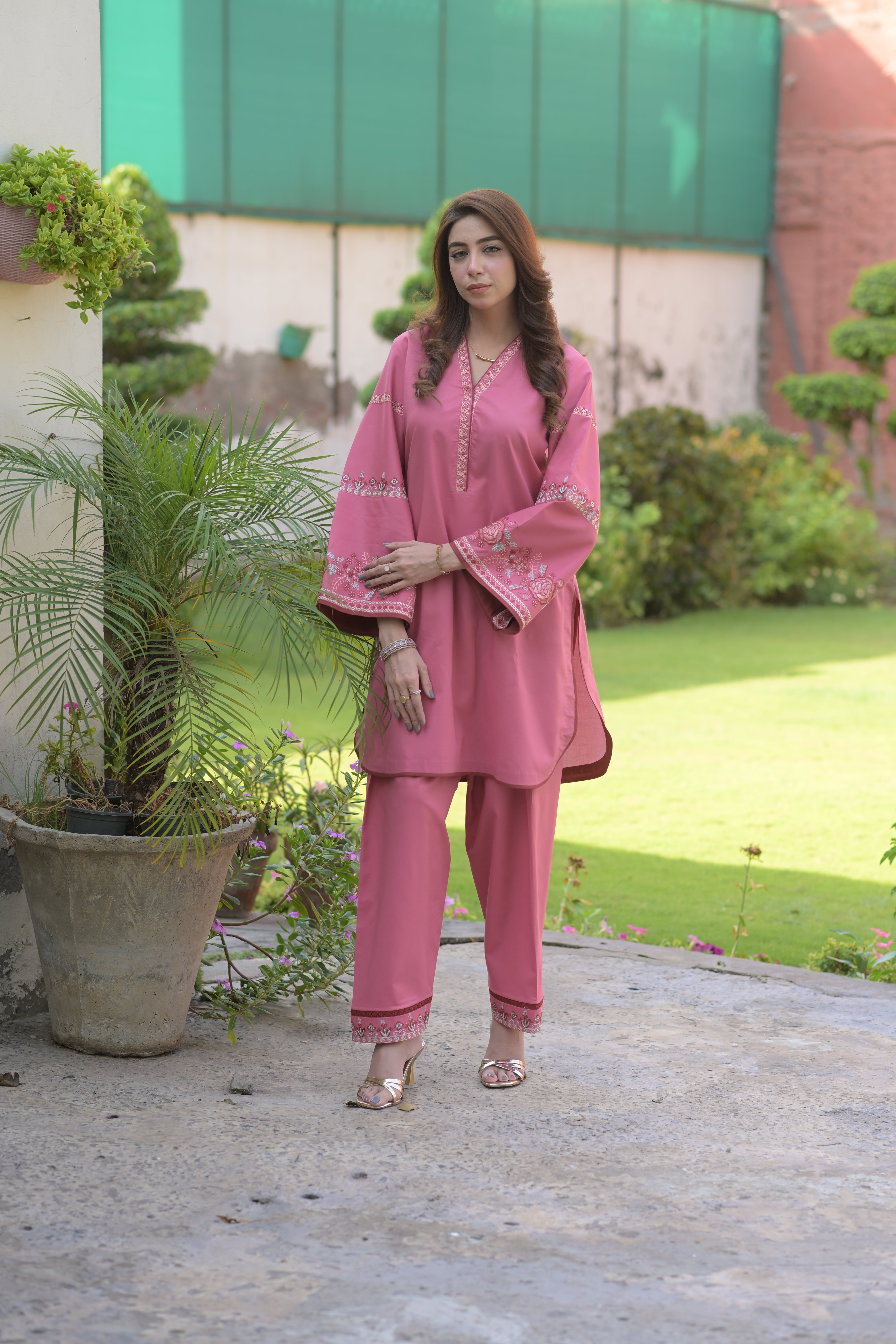 Miraal Bloom – Embroidered Co-ord Set