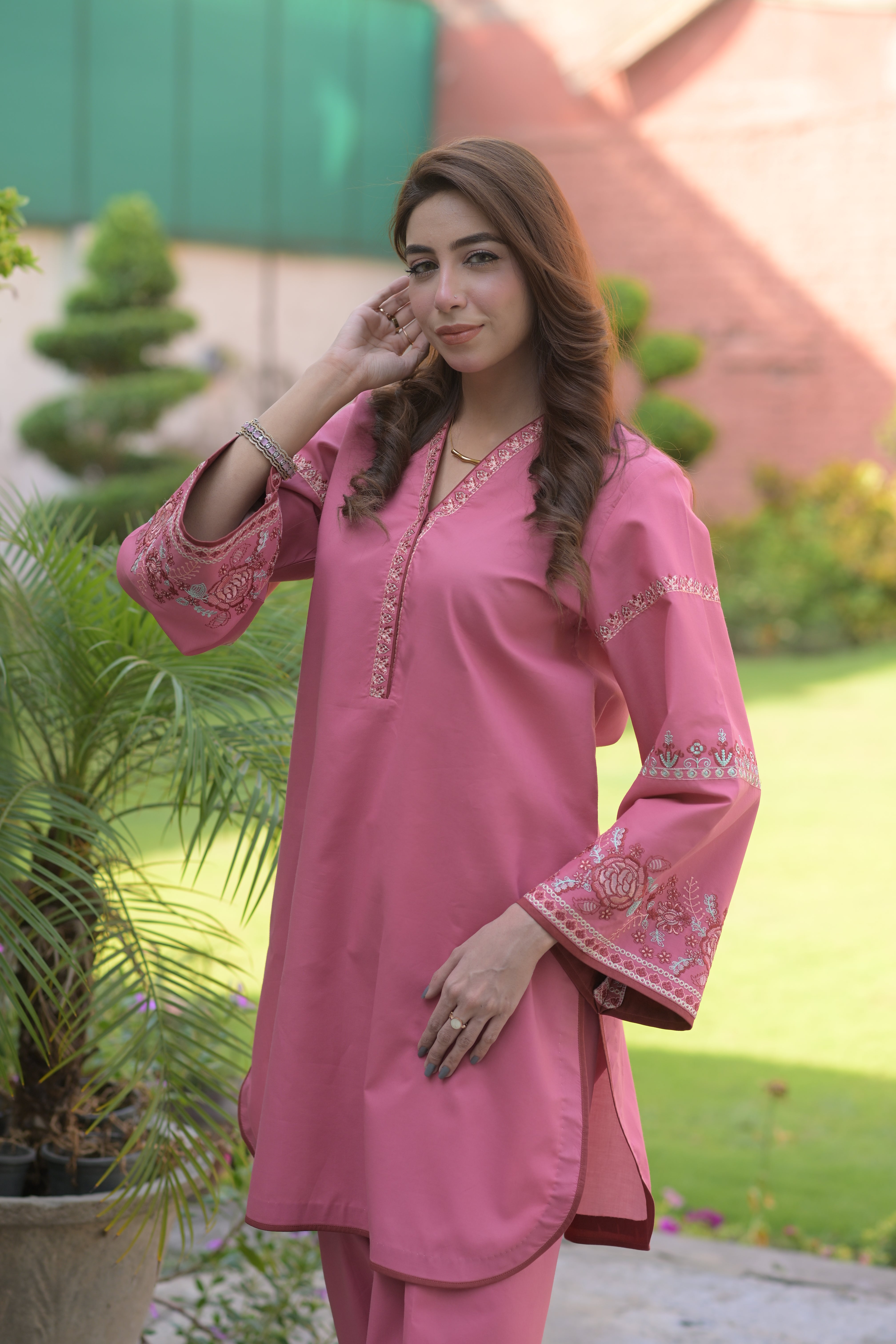 Miraal Bloom – Embroidered Co-ord Set